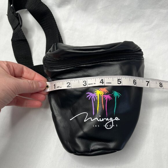 Mirage Las Vegas Black Fanny Pack Belt Bag Casino memorabilia - Picture 9 of 11
